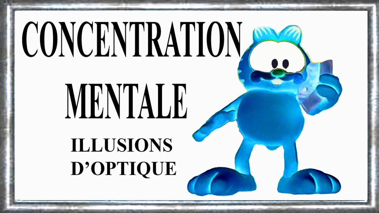 CONCENTRATION MENTALE Vision du chat Illusions d'optique Jean Luc LACHENAUD