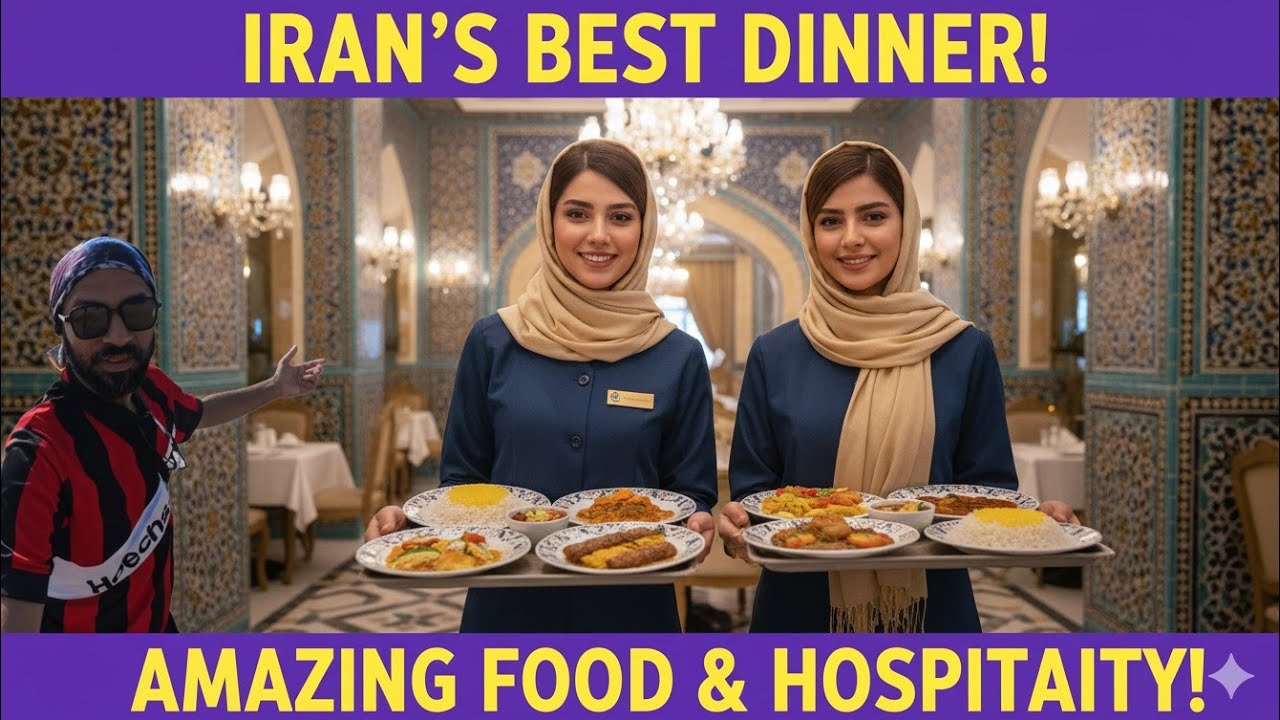 ​Iran’s Best Dinner Experience! 🇮🇷 | Amazing Food & Hospitality