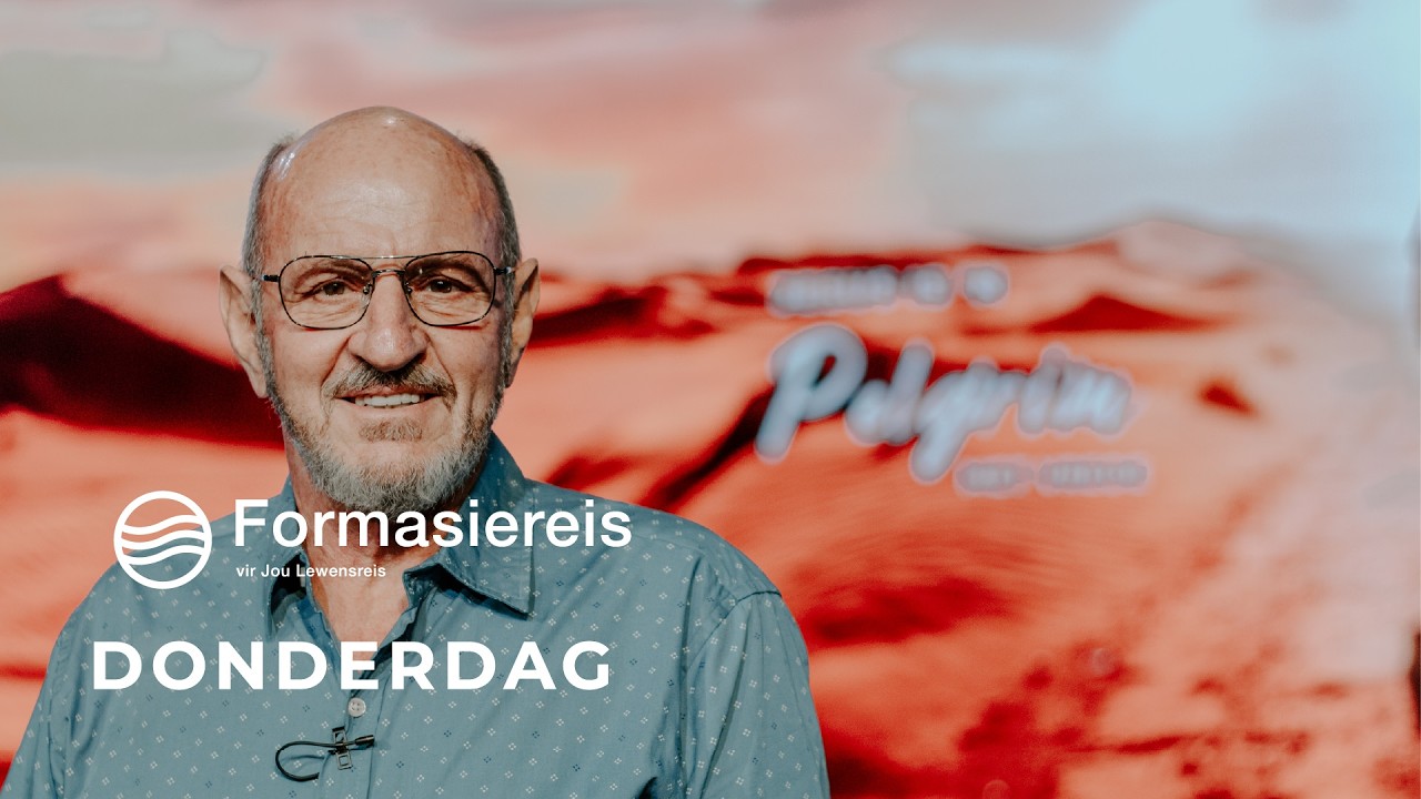 Donderdag | 16 April 2026 | Formasiereis: My Lewe (Pelgrims Reis Met 'n Missie)