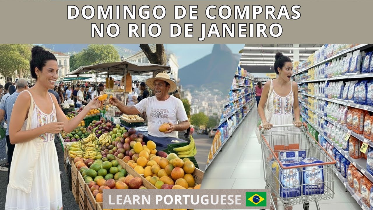 Domingo de compras no Rio de Janeiro