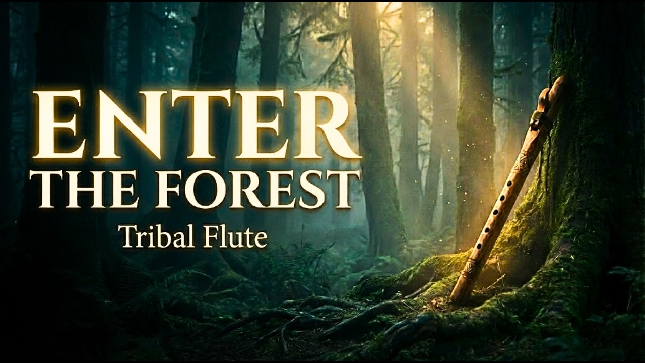 Forest Ambient Music Vol.6 | Calm Tribal Flute & Deep Woods for Focus & Relaxation | 1 Hour