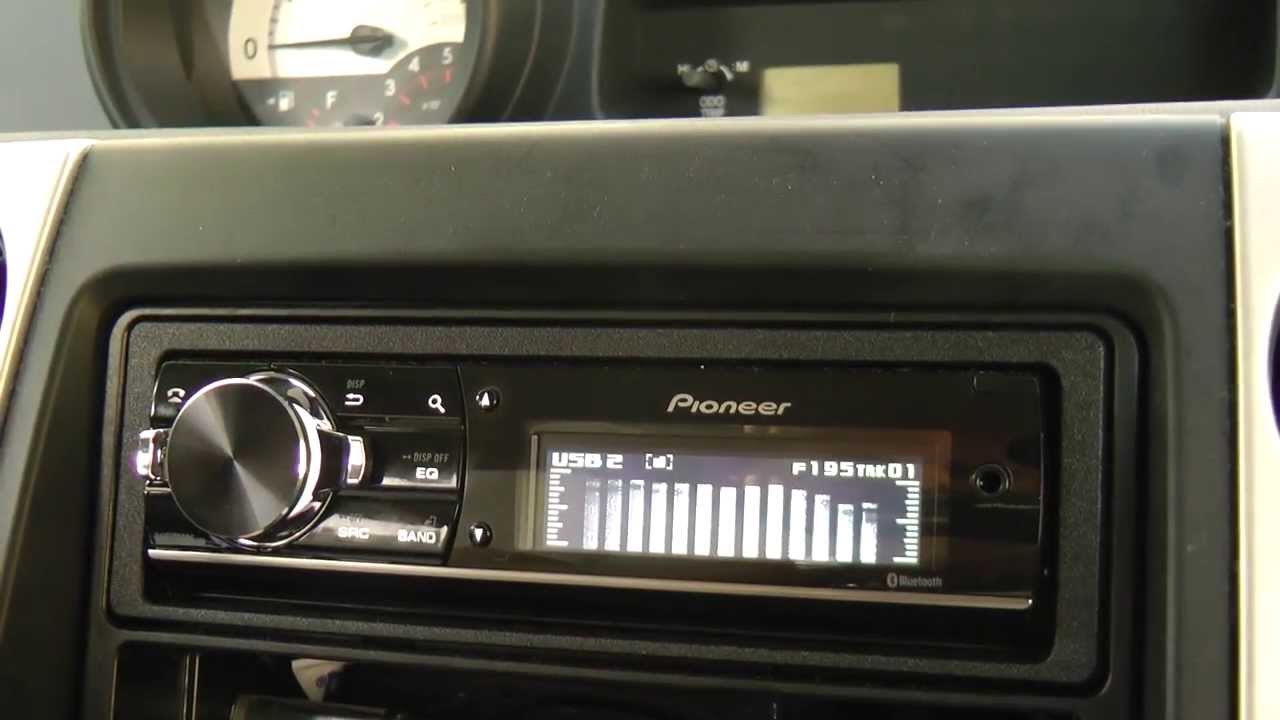 Pioneer DEH-80PRS Tested for RMS Voltage and THD Output