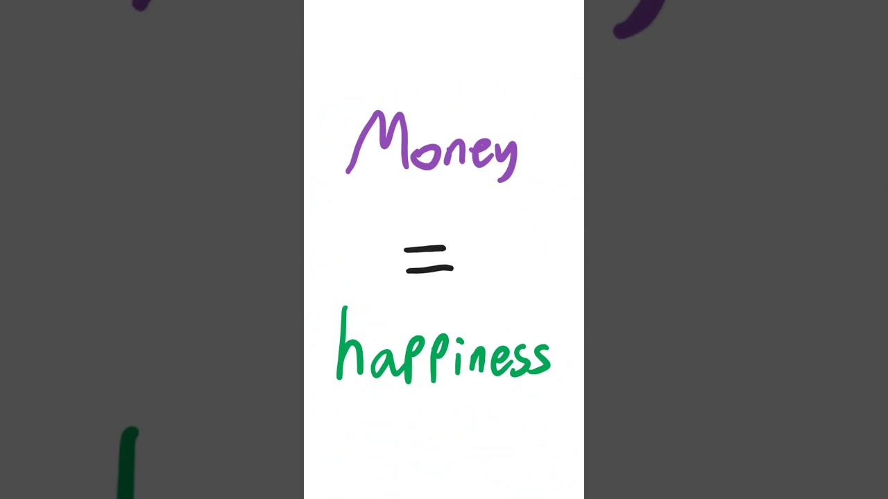 MYTH: Money Can't Buy Happiness