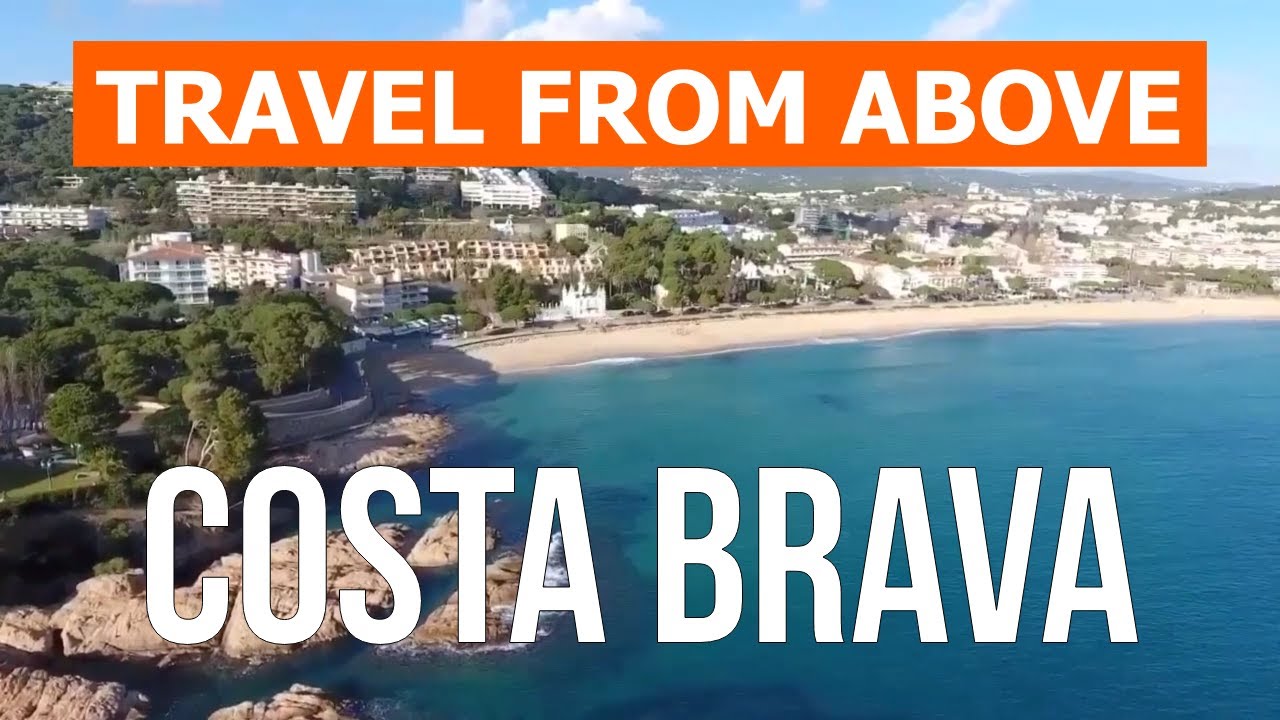 Costa Brava, Spain | Aerial footage video 4k | Costa Brava from drone