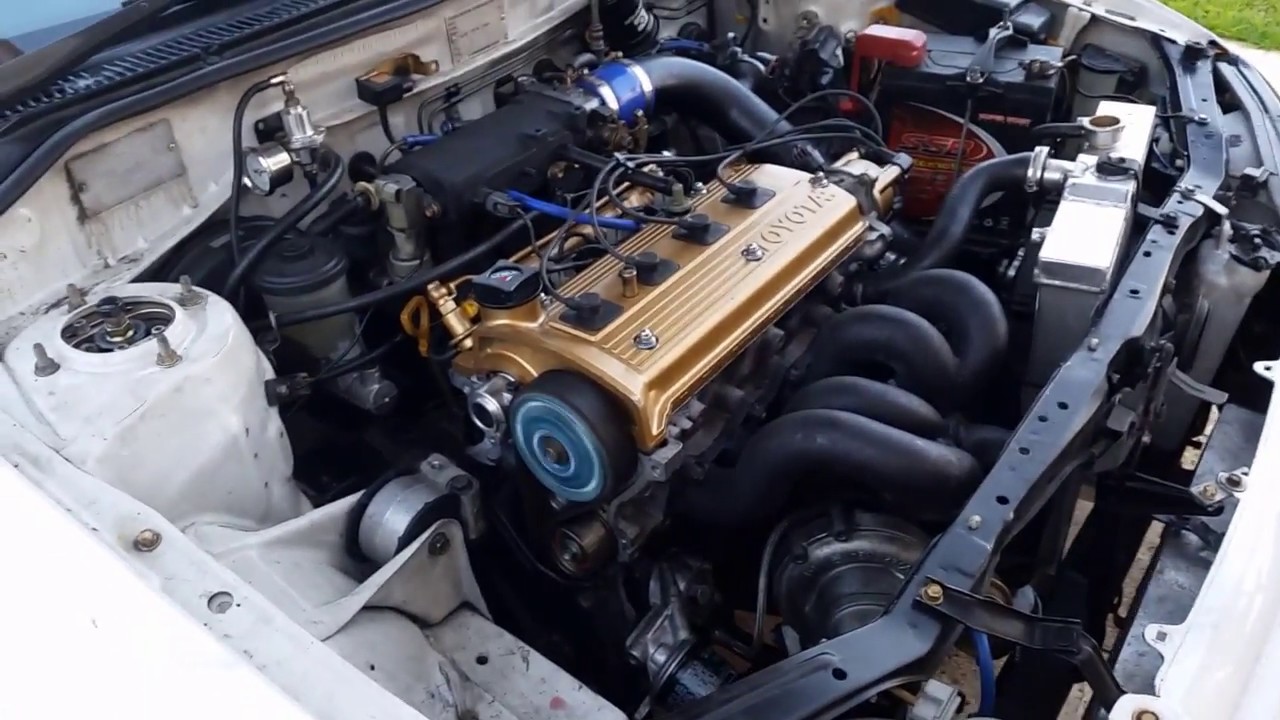 Toyota Starlet GT Turbo Glanza 4EFTE EP82 EP91 External Gate Big Turbo 12 Second Cars