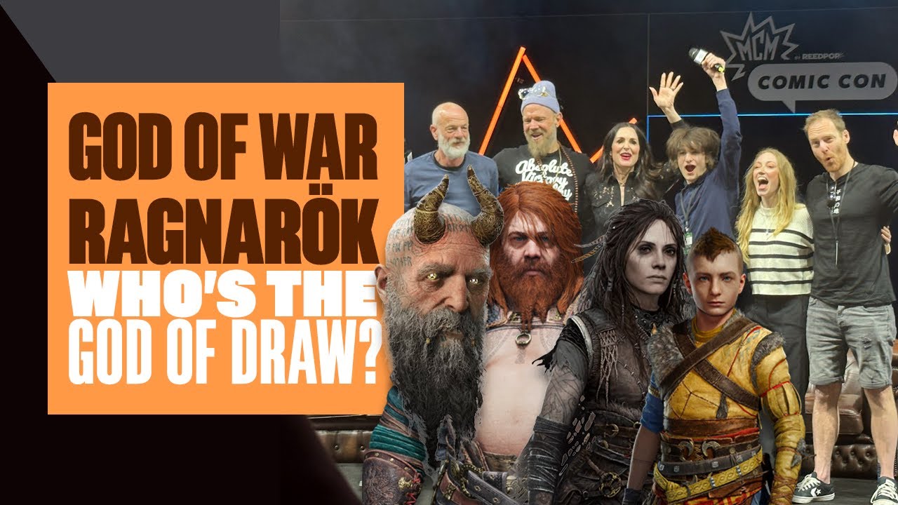 Who's the God of Draw? MCM Comic-Con panel + interview with the cast of God of War Ragnarok