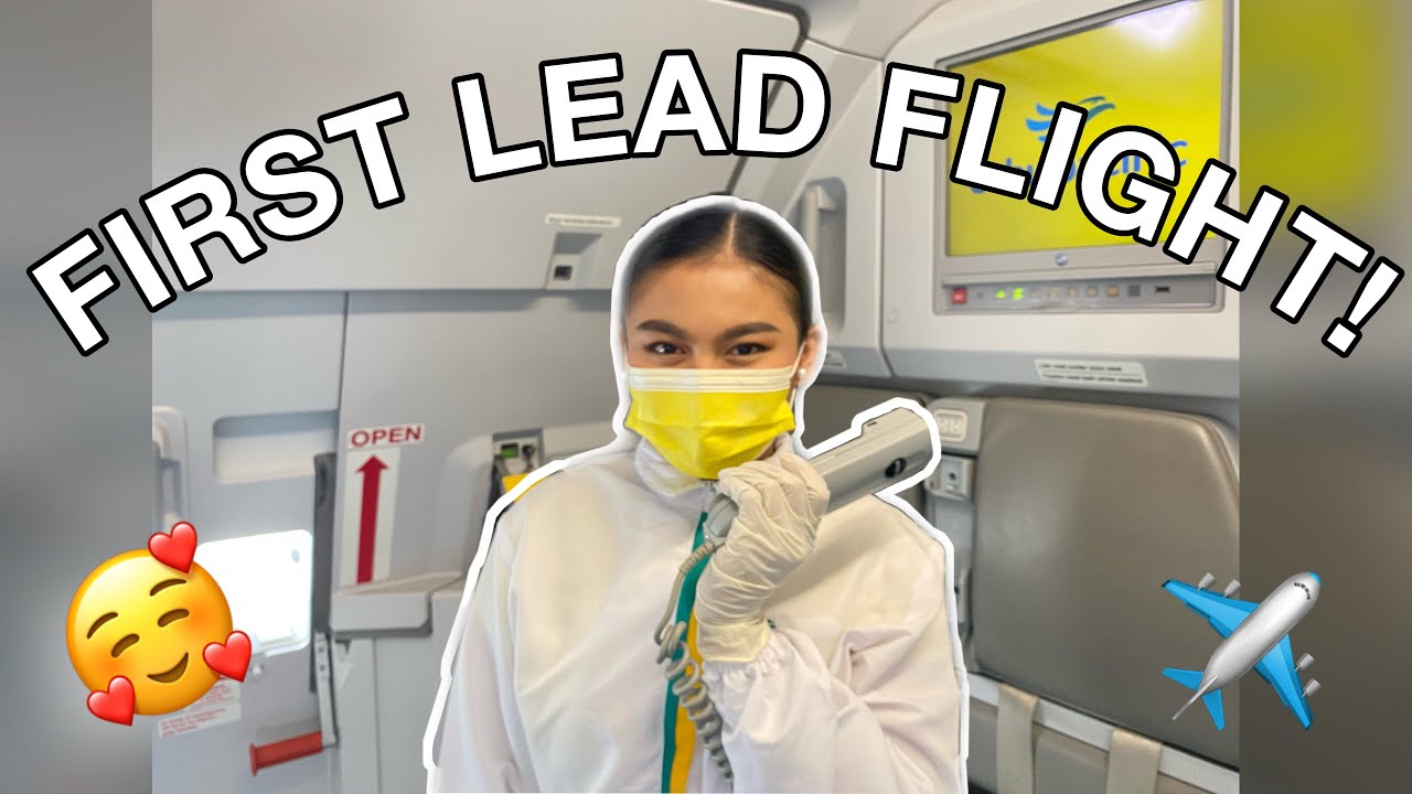 MY FIRST LEAD FLIGHT (NEW NORMAL) + SWAB TEST | Alou Lopez