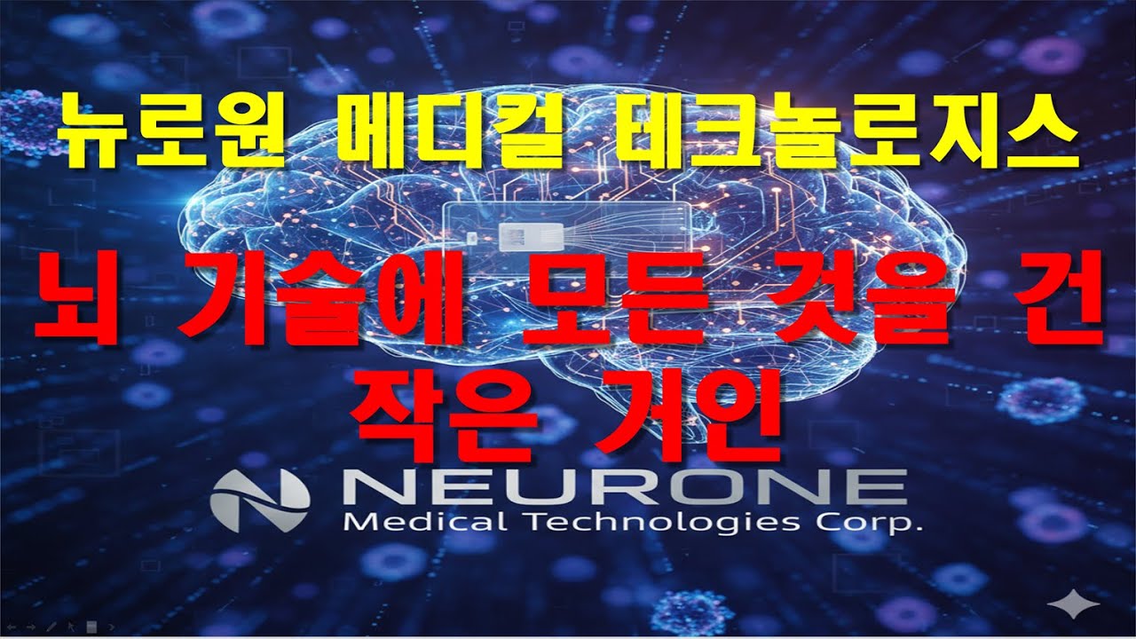 뉴로원 메디컬 테크놀로지스 NeuroOne Medical Technologies Corp (NMTC) 기업 분석