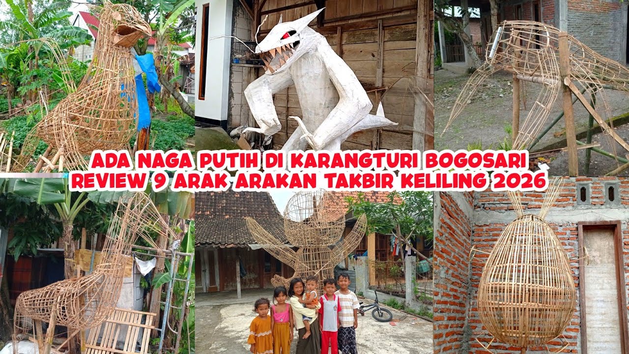 NAGA PUTIH❗Review Arak Arakan Takbir Keliling Karangturi 2026