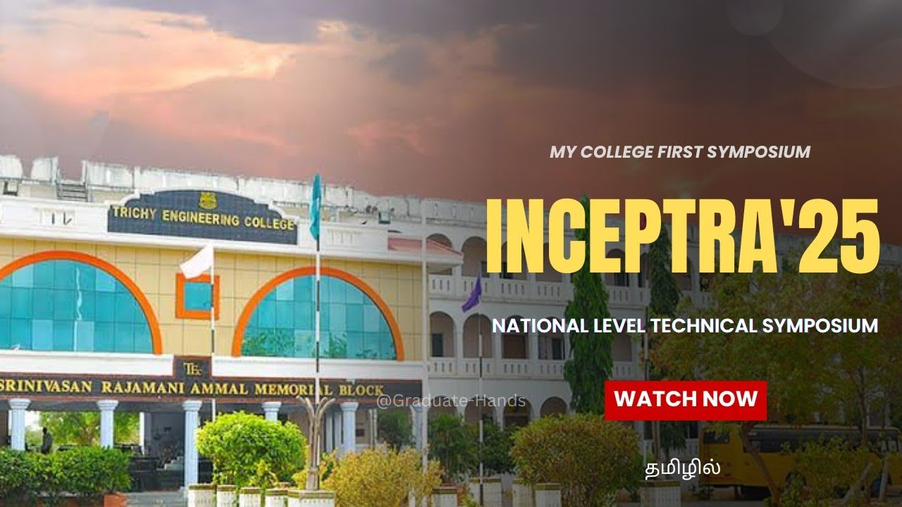 INCEPTRA 25: The Biggest College Tech Fest (Symposium) Highlights #INCEPTRA25 #CollegeEvents