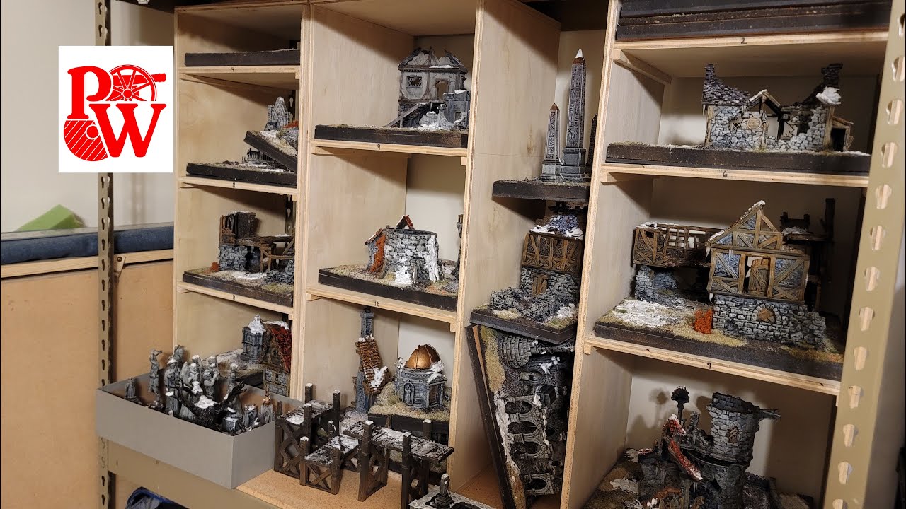 Storage System for Frostgrave Tiles