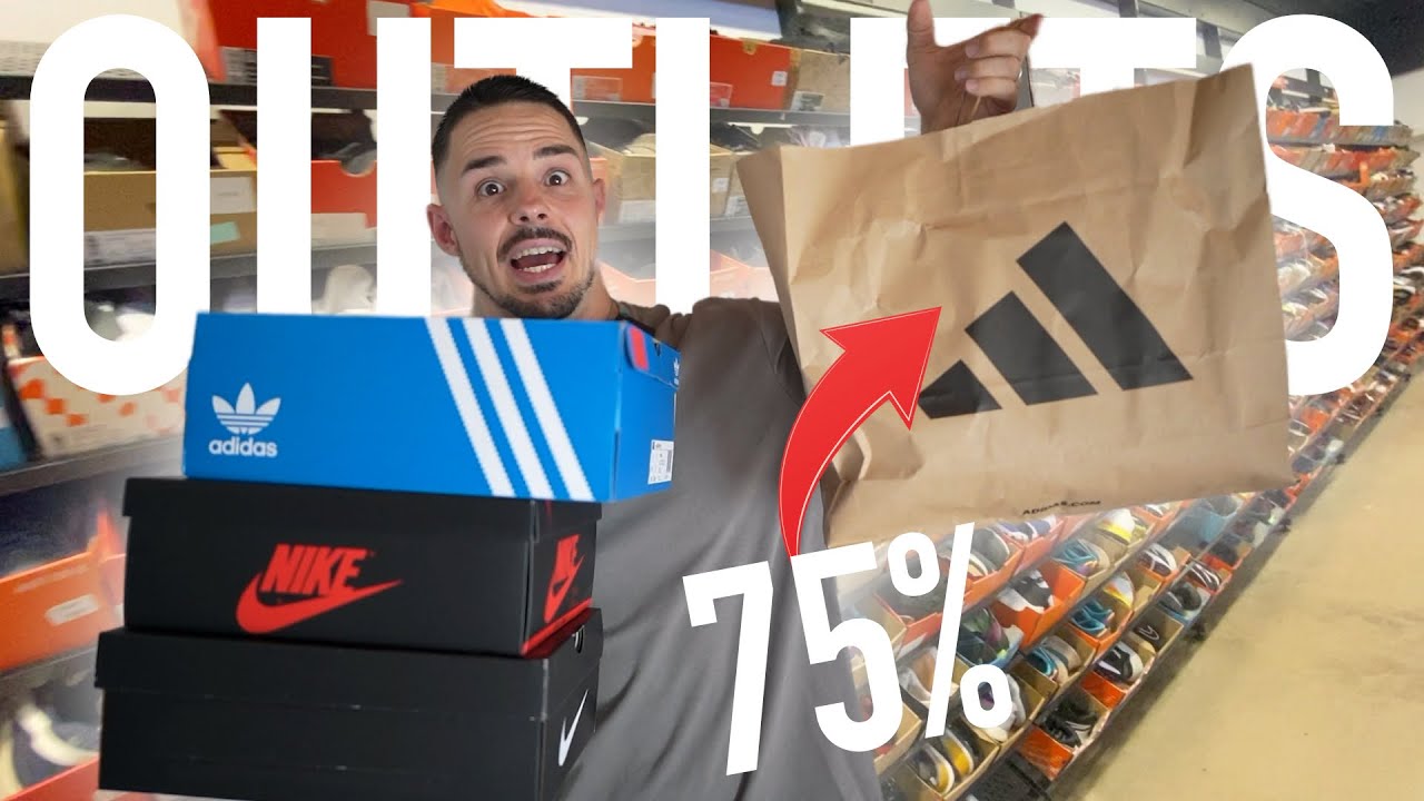 De OUTLETS compro al 75% INCREIBLE COMPRAR ESTOS SNEAKERS A 29€