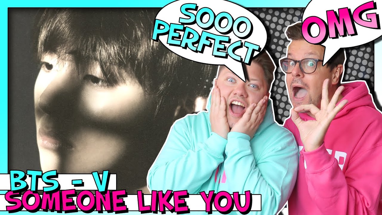 BTS V - TAEHYUNG - SOMEONE LIKE YOU (Adele Cover) // FIRST TIME REACTION