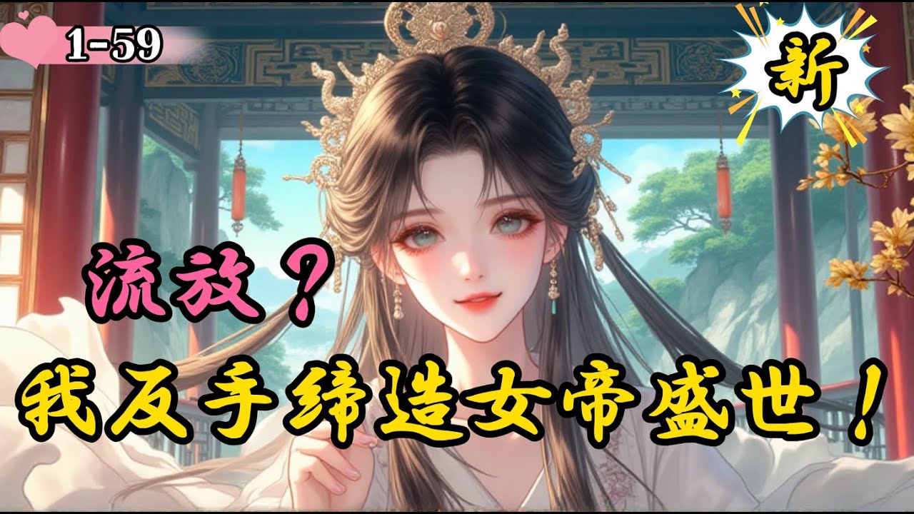 【新】《流放？我反手締造女帝盛世》【古言腦洞 古代言情 系統 今穿古 空間】