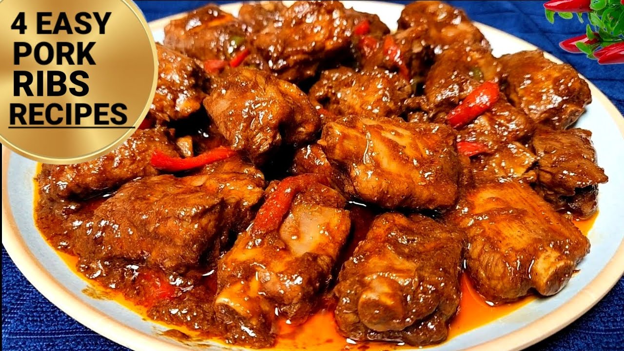 4 Mouthwatering Pork Ribs Recipe To Impress Your Guests!😲 Pork Ribs Recipe With a Twist!