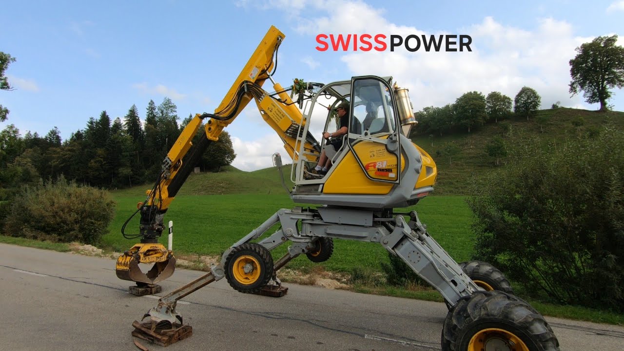 Demo Menzi Muck A81 | Swisspower | Herbstmesse Heimisbach