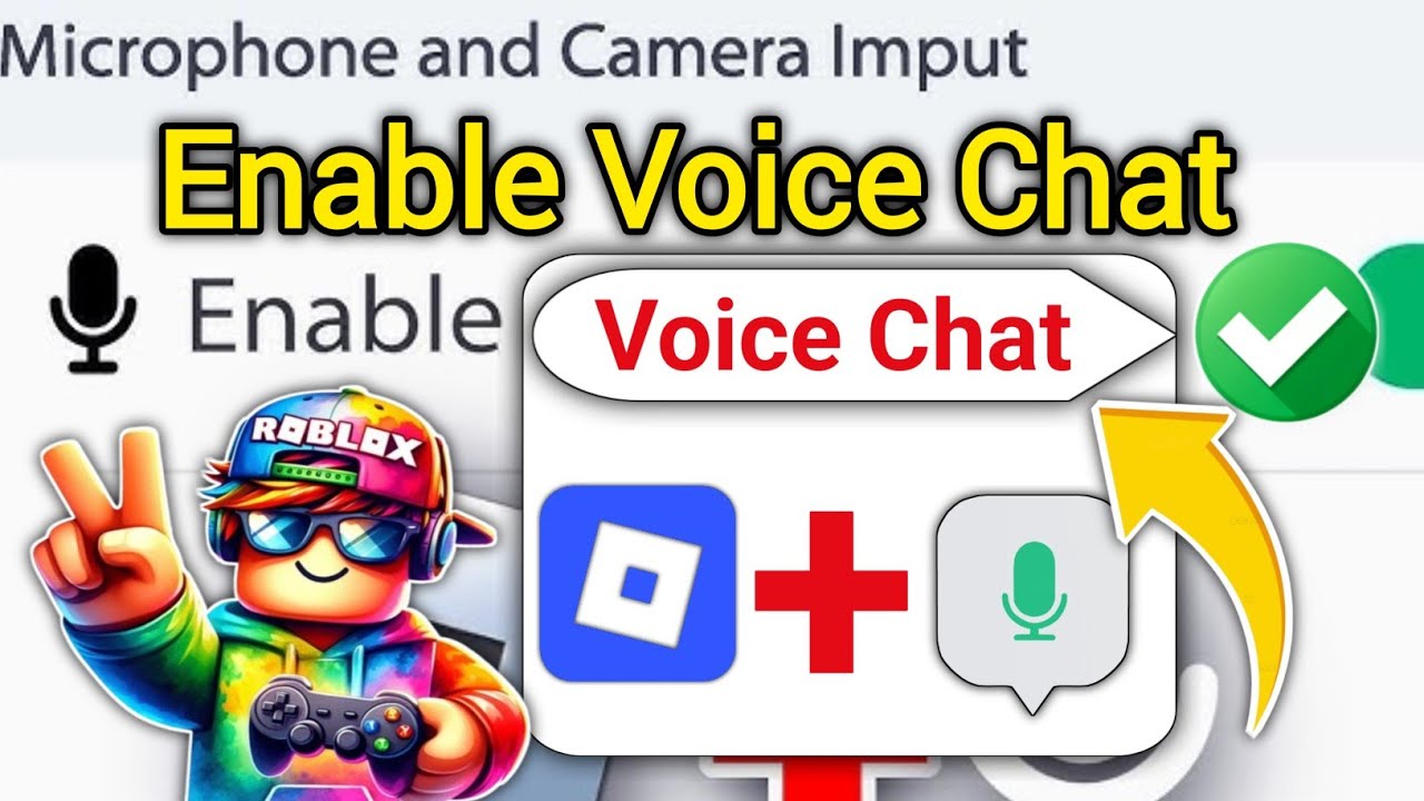 Cómo activar el chat de voz en Roblox (Guía fácil) ¡Actualización 2026!