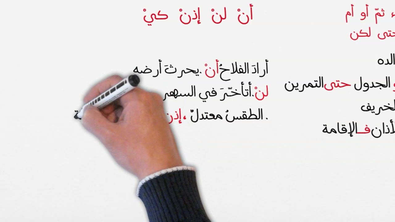 3AM - بعض حروف المعاني  - الثالثة متوسط