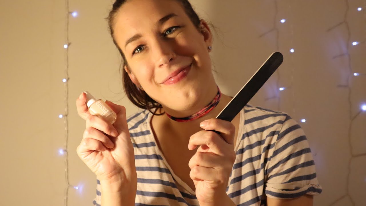 ASMR Roleplay: Your Friend Gives You a Manicure