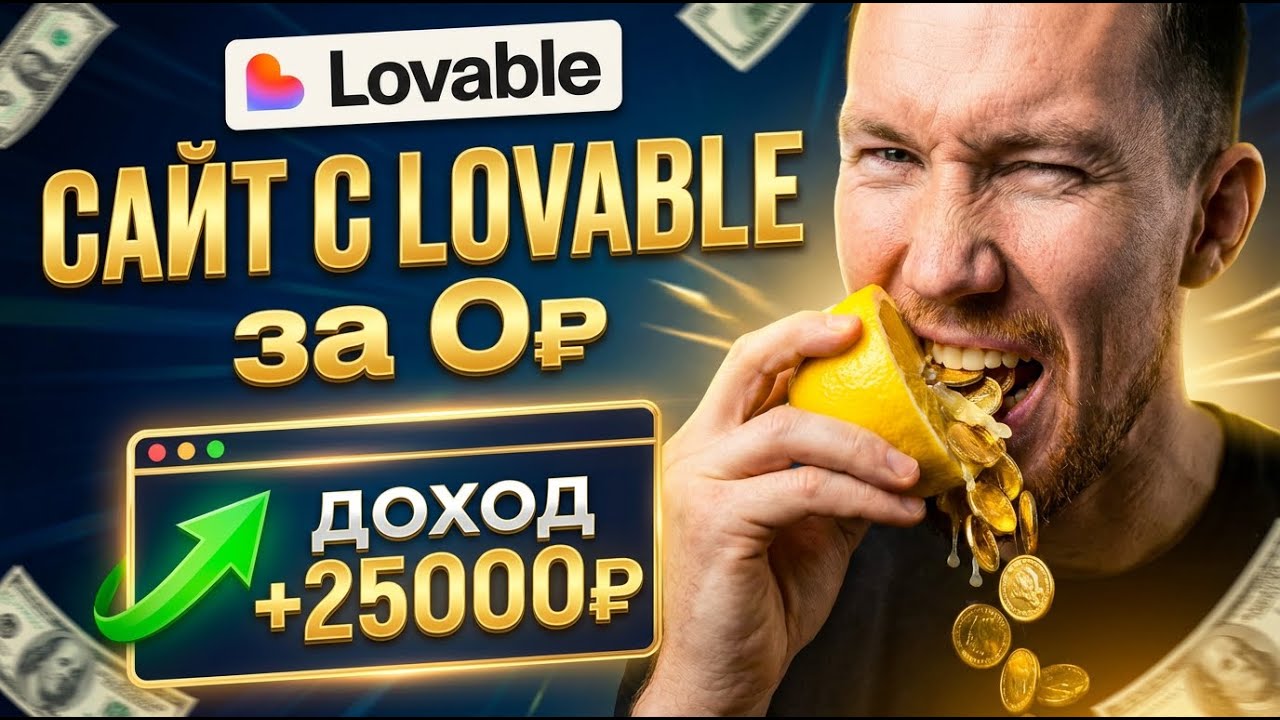 Как Создать Сайт с WOW-эффектом за 15 минут на Lovable