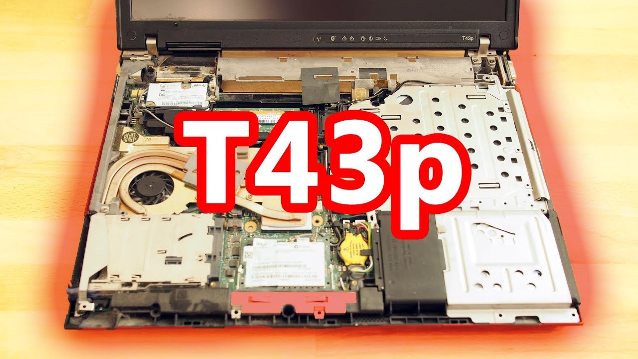 IBM Thinkpad T43p - restoring the last IBM laptop