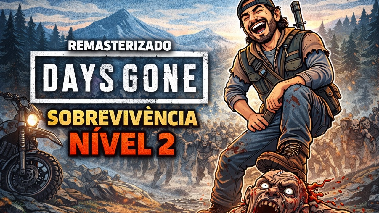 DAYS GONE : #2 NÃO É ASSASSINATO SE ELES ATIRAM PRIMEIRO- SOBREVIVÊNCIA NIVEL II- PS5 60FPS
