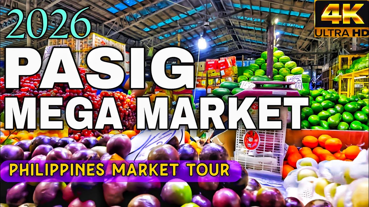 REAL PHILIPPINES MARKET 2026 | Uncover Local Life In Pasig | Street & Market Walkthrough In 4K 🇵🇭