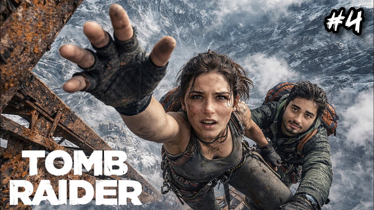 FINALLY REACH RADIO TOWER 😯 | TOMB RAIDER (PART 4)