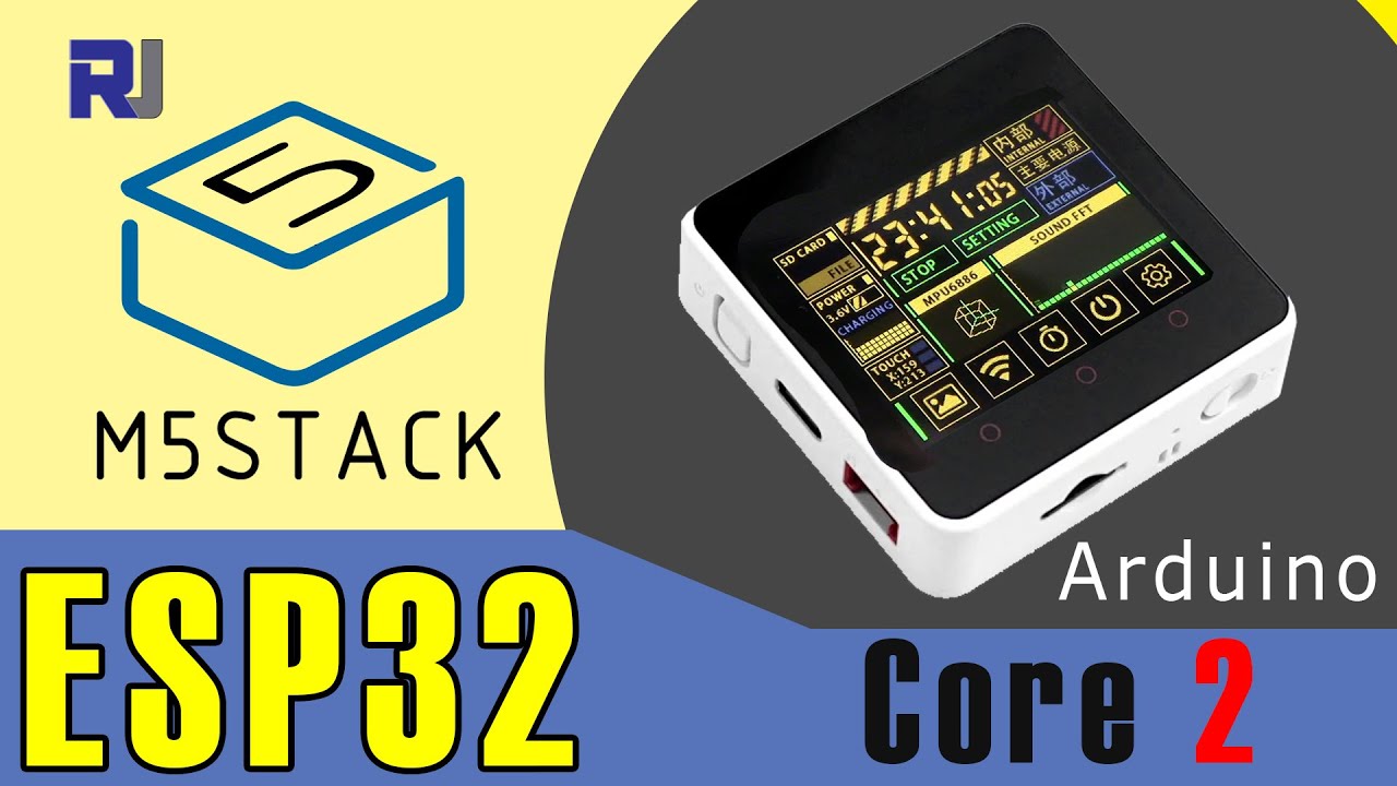 Introduction to M5Stack Core2 ESP32 2
