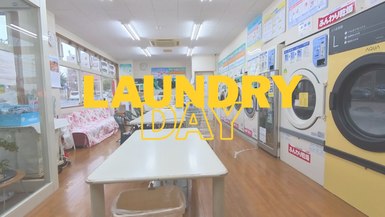 Laundry Day / Hanap tayo ng laundromat sa Japan