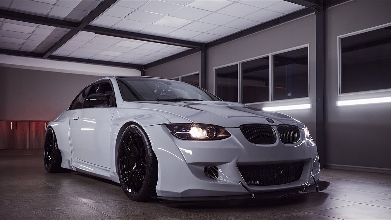 Detailing a Pandem kitted BMW E93 with a Ferrari F136 engine