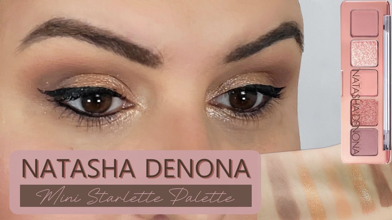 Quick Eyeshadow Look with Natasha Denona Mini Starlette