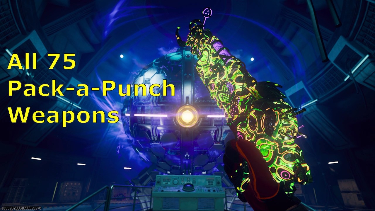 All 75 Pack-a-Punch weapons in COD BO6 Zombies