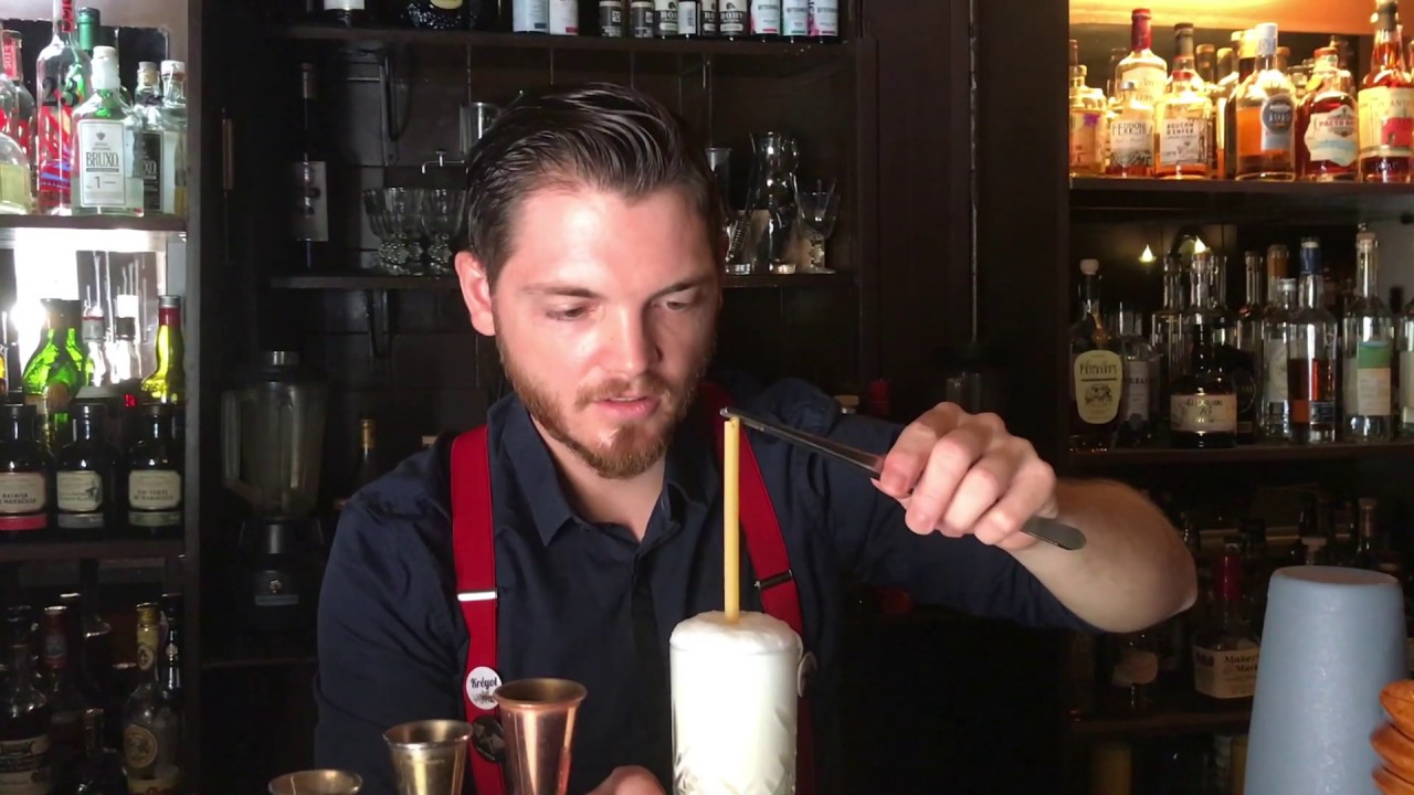 Nicolas Margeot from Carry Nation (Marseille): Ramos Gin Fizz