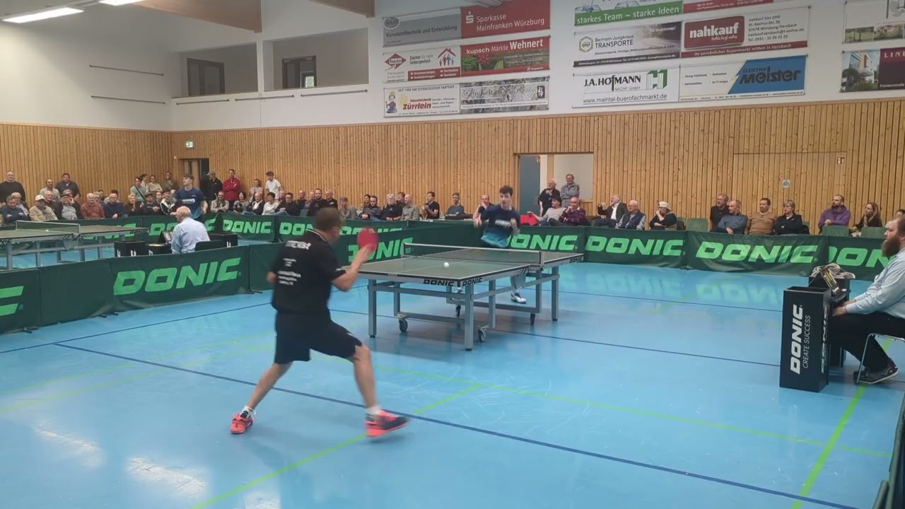 3. Bundesliga Süd | Jeromy Löffler vs Evgueni Chtchetinine | SB Versbach gegen TTC Kist