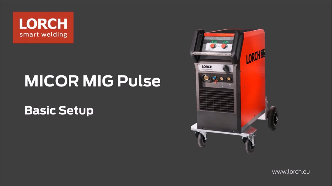 MicorMIG Pulse Basic Setup English