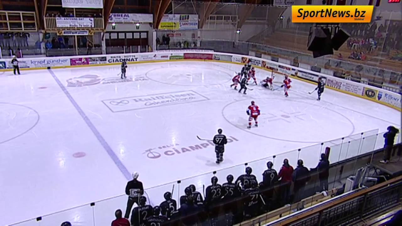 Serie A: HC Gherdeina - Mailand 3:4 n.P., 9.10.2014