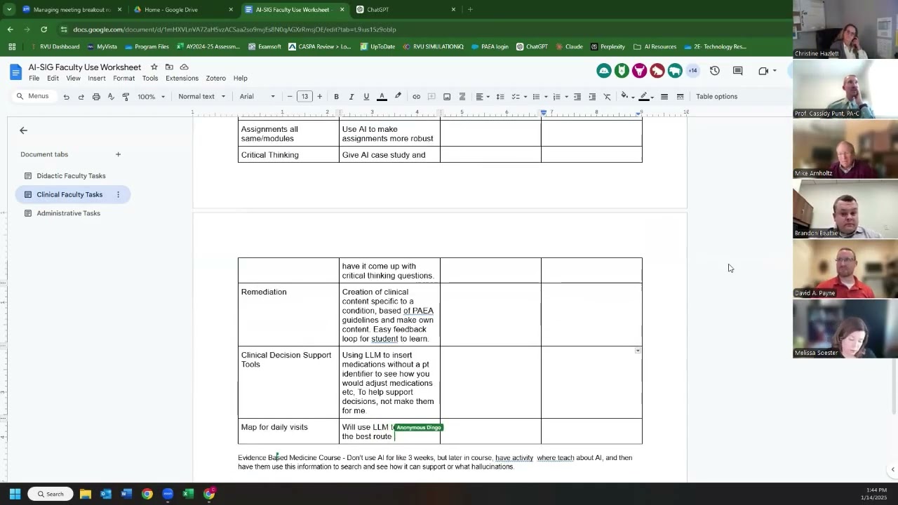 Practical Applications for Faculty (Part 2) - Jan 14 2025