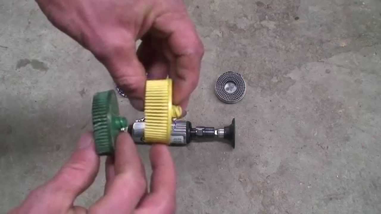 3M Roloc Bristle Disc Demo