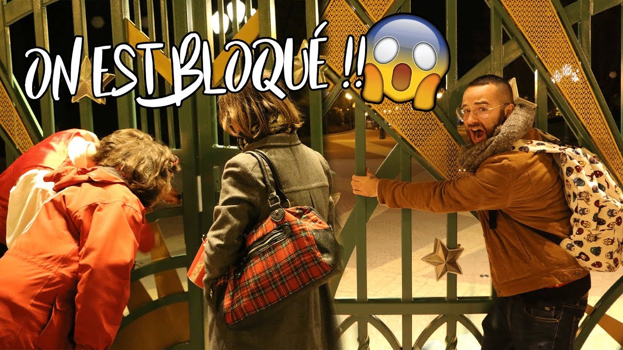 ON EST RESTÉ BLOQUÉ à DISNEYLAND PARIS !!