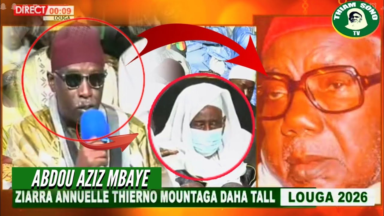 Abdou Aziz Mbaye ziyar Thierno Mountaga Daha Tall2026