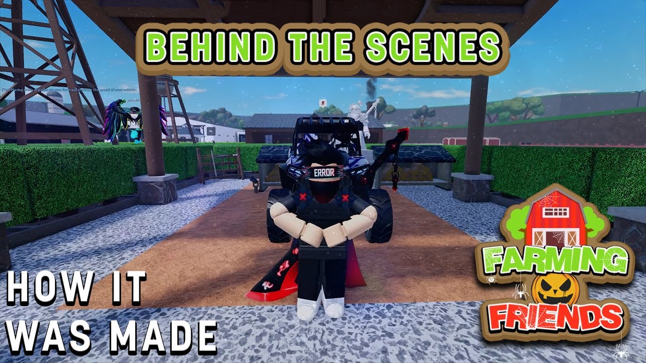 How I Built A Maze In Farming And Friends
