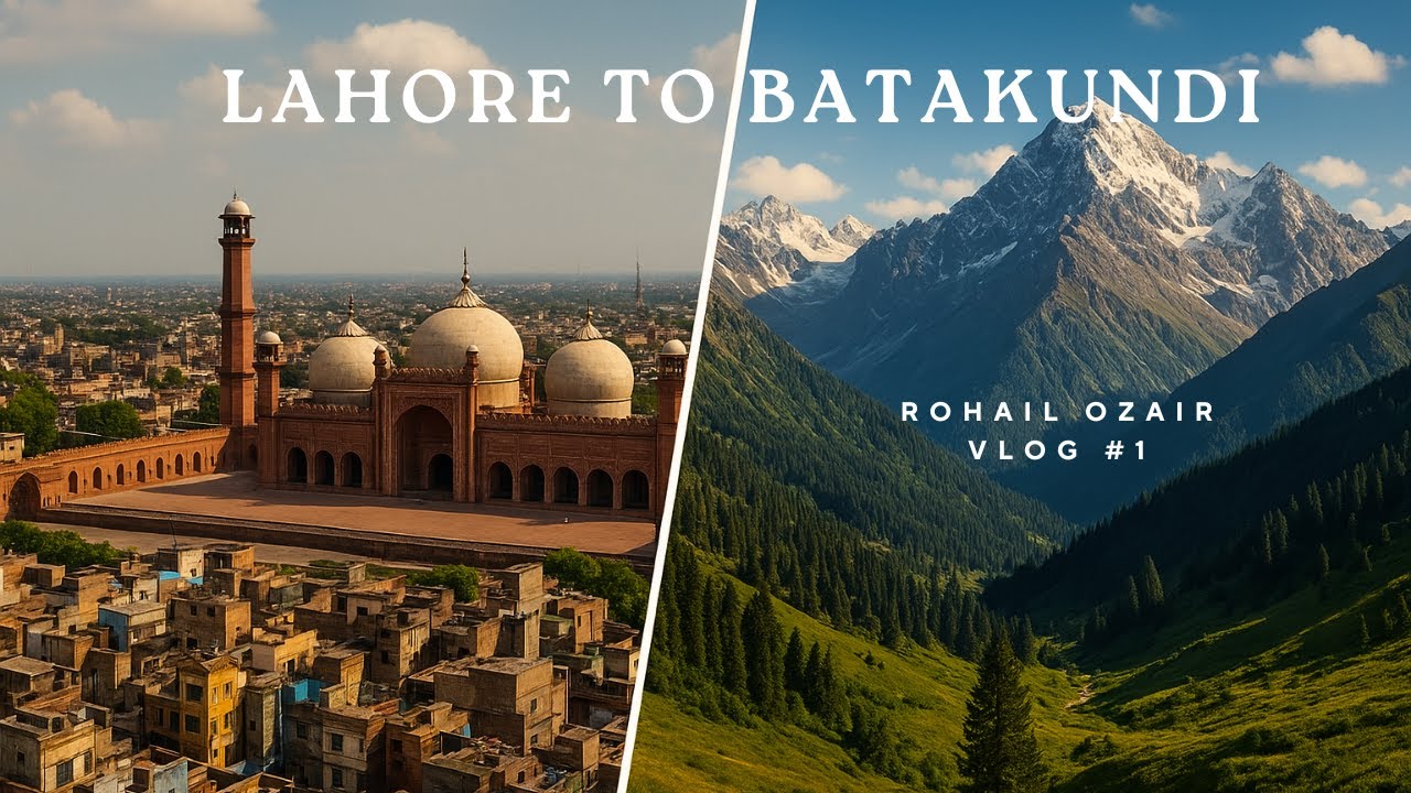 Lahore to Batakundi Road Trip | Rohail Ozair