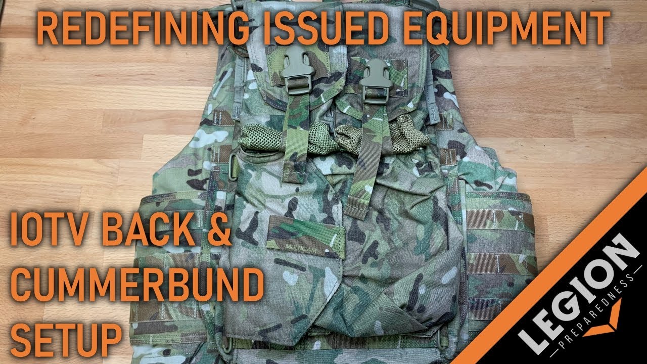 IOTV Setup Pt 2. - Back & Cummerbund Config - Redefining Issued Equipment (Episode 7)