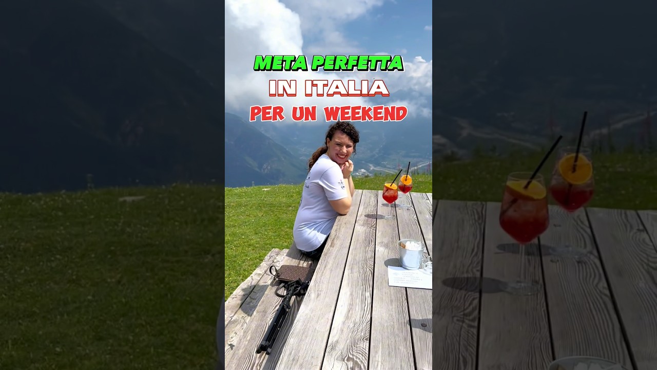 Dove passare un weekend in Italia un&rsquo;idea tra relax e avventura 😍 #viaggi #weekend #avventura