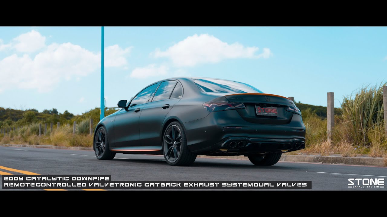 Mercedes AMG W213 M256 E53 / Stone Turbo-back Exhaust Sound