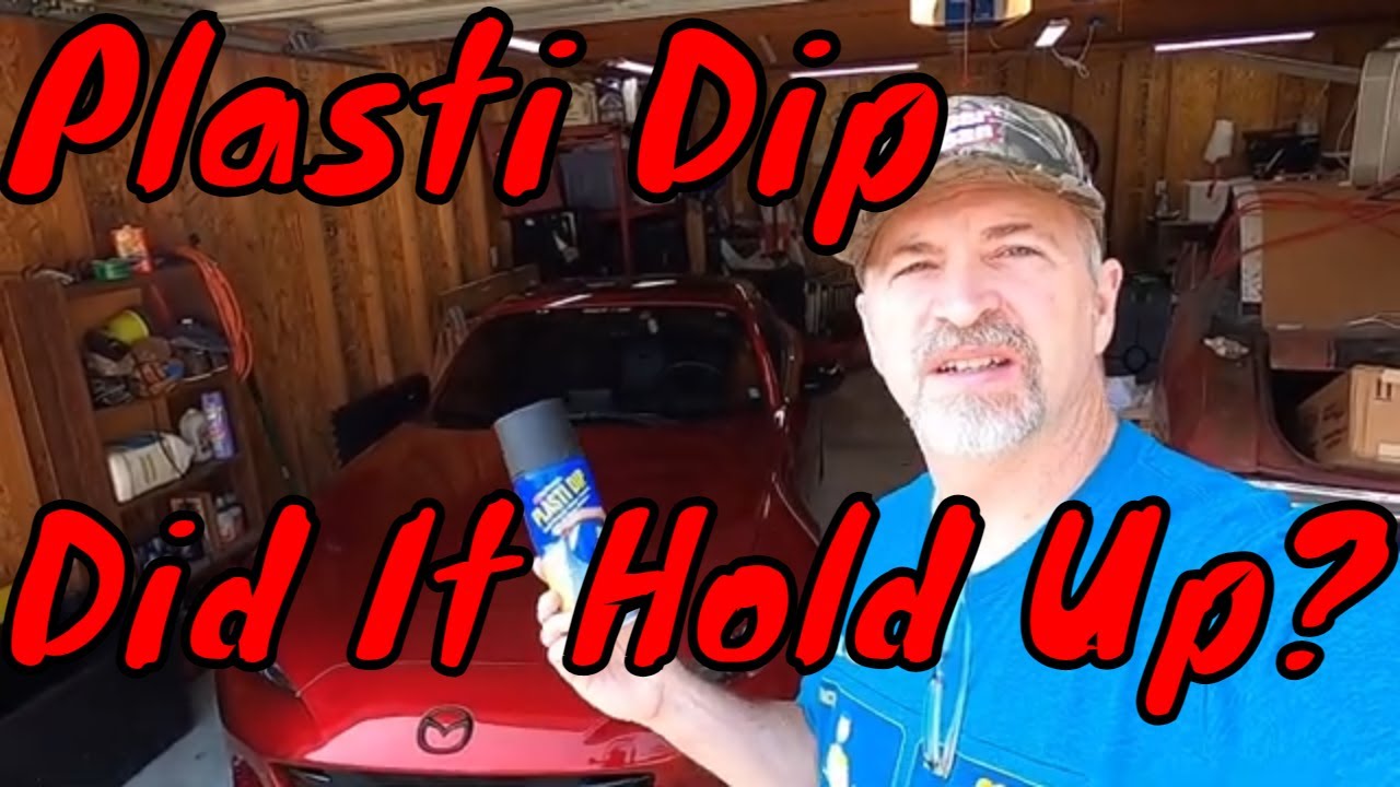 How long does Plasti Dip last and how to repair it when it shows wear.