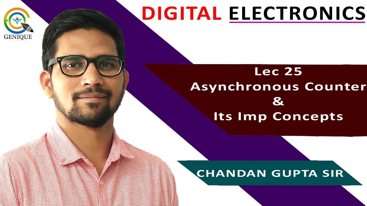 Lec 25 Asynchronous counter and Its important concepts