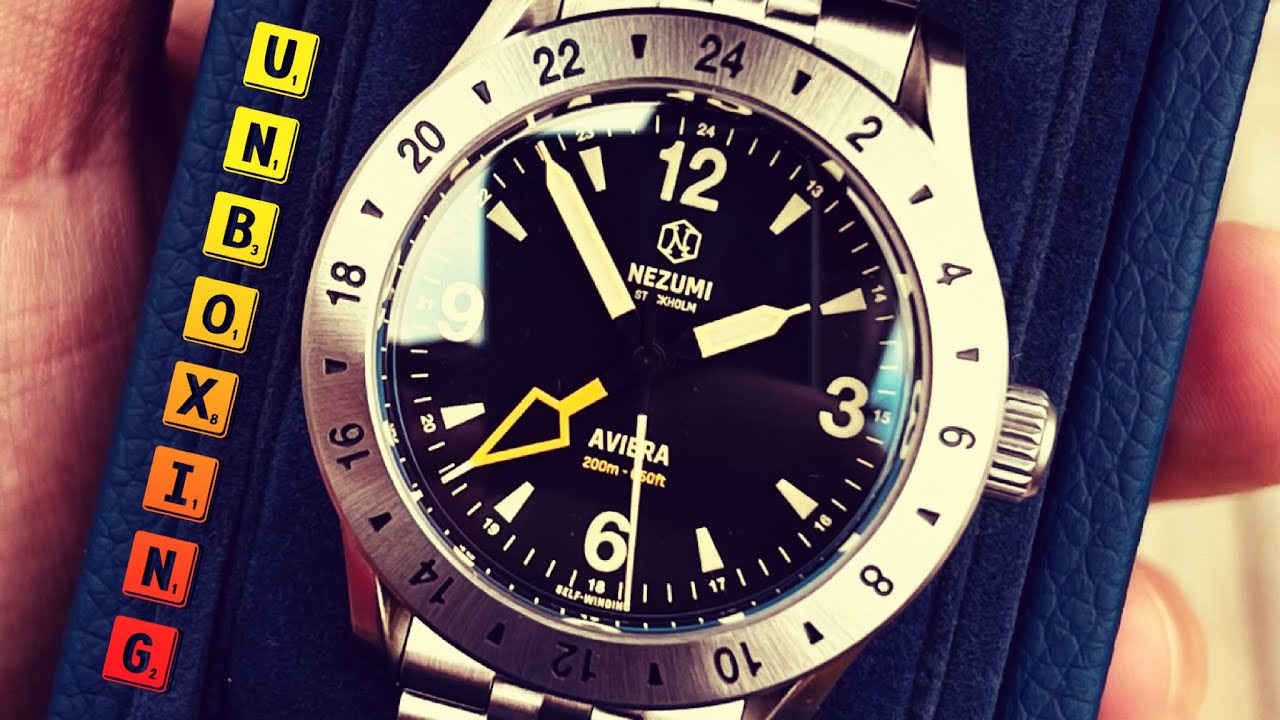 Незуми Авиера GMT — Распаковка!