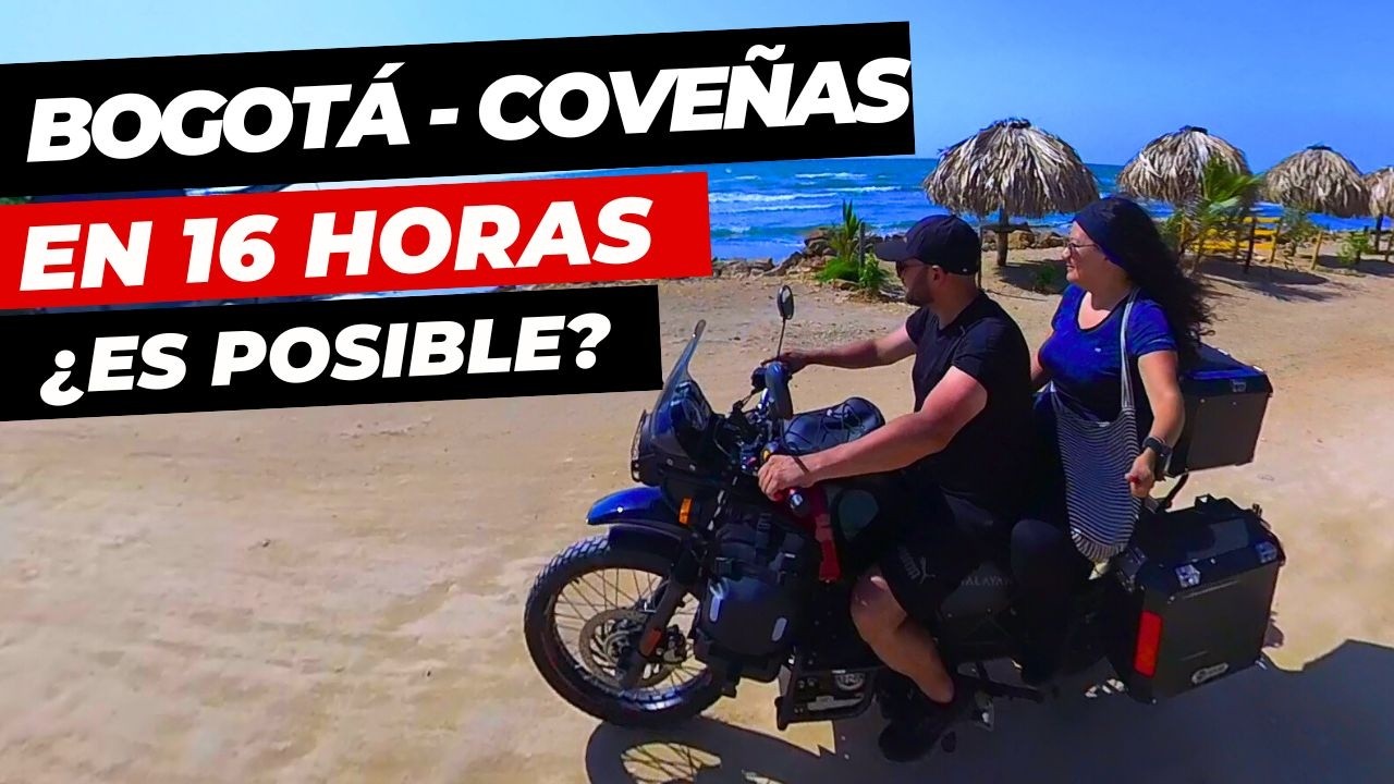 ⚠️ Bogotá a Coveñas en Moto En 16 horas ⚠️ ¿Es Posible? 🏍️ Avance de la autopista Conexión Norte